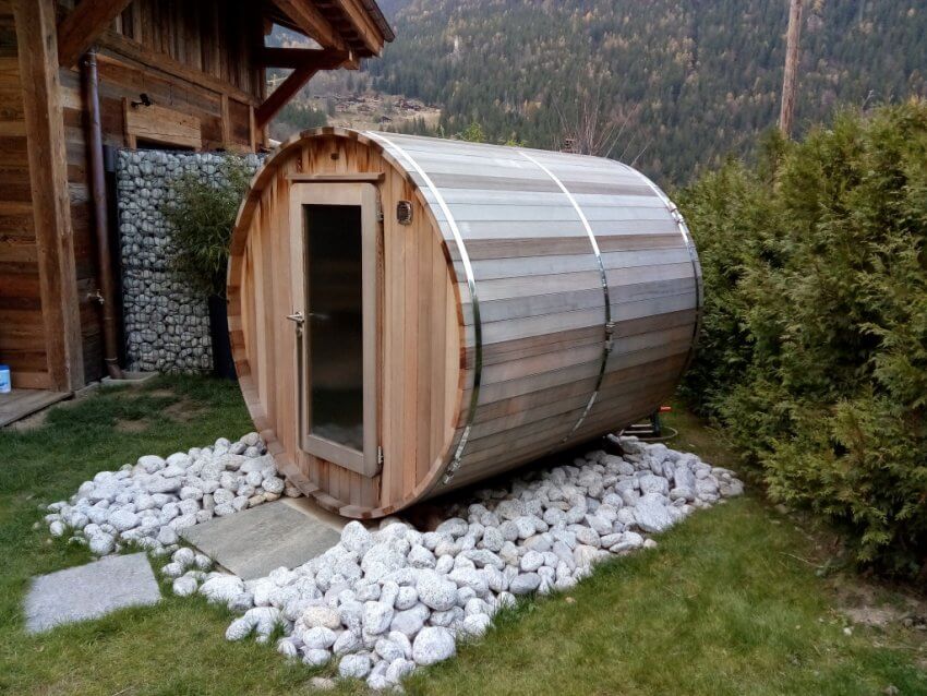 sauna barrel 